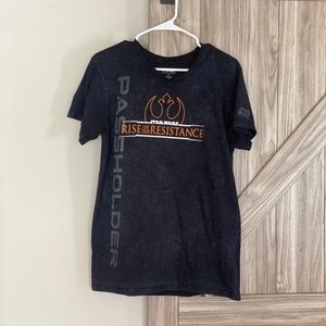 Star Wars The Rise Of The Resistance Disney Parks Annual Passholder Tee Shirt Sm